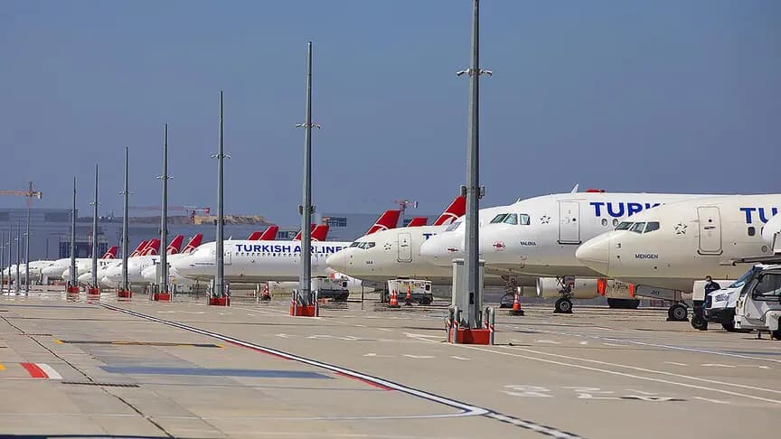 Türkiye'nin sivil havacılık filosu 846 uçağa, koltuk kapasitesi 166 bine ulaştı