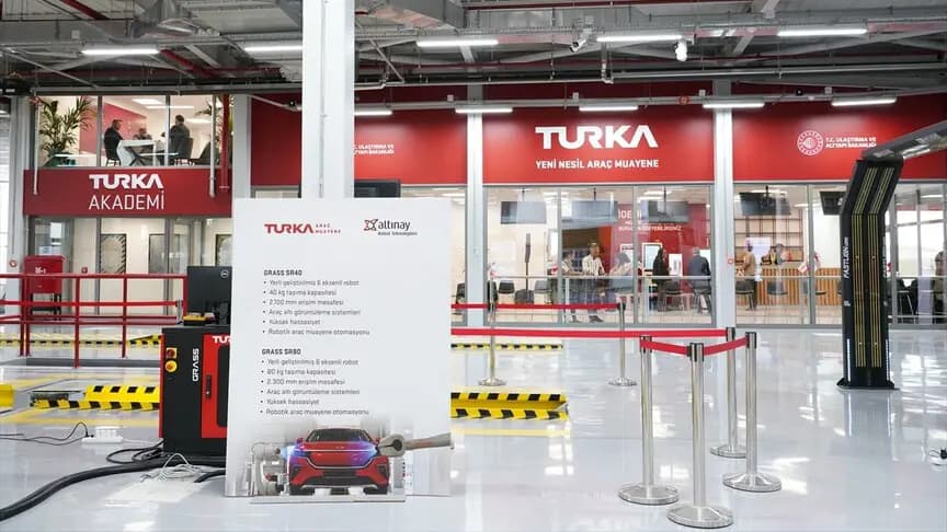 Turka ve Altınay Robot'tan araç muayenesi teknolojileri alanında stratejik işbirliği