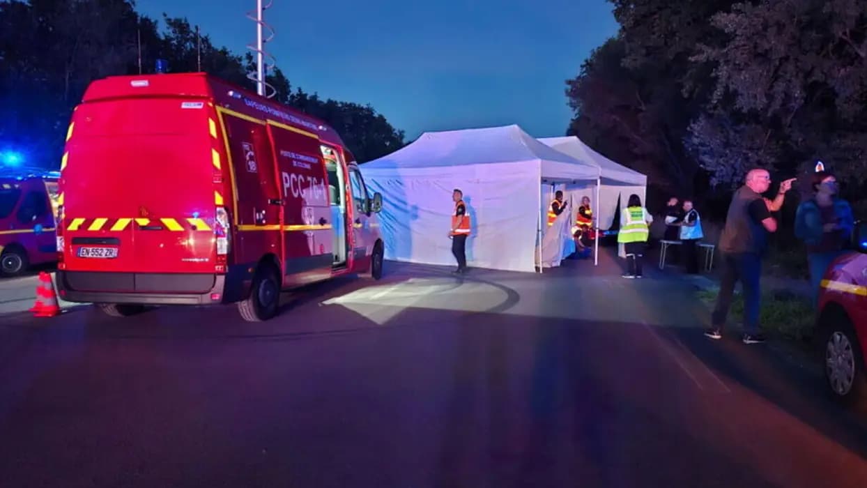 Fransa'da raydan çıkan trende 44 kişi yaralandı
