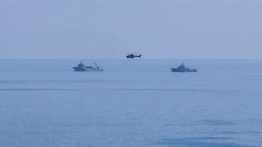 Girne açıklarında alabora olan yolcu gemisinin enkazına ulaşıldı