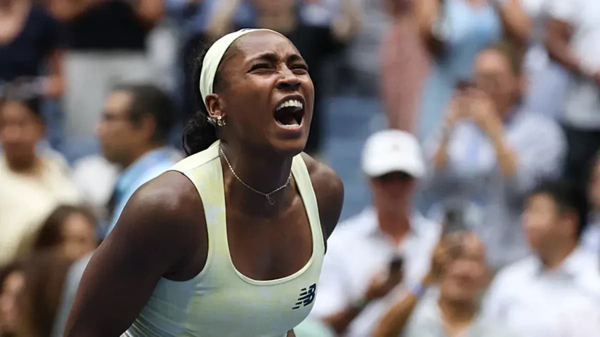 ABD Açık'ta Coco Gauff yarı finalde