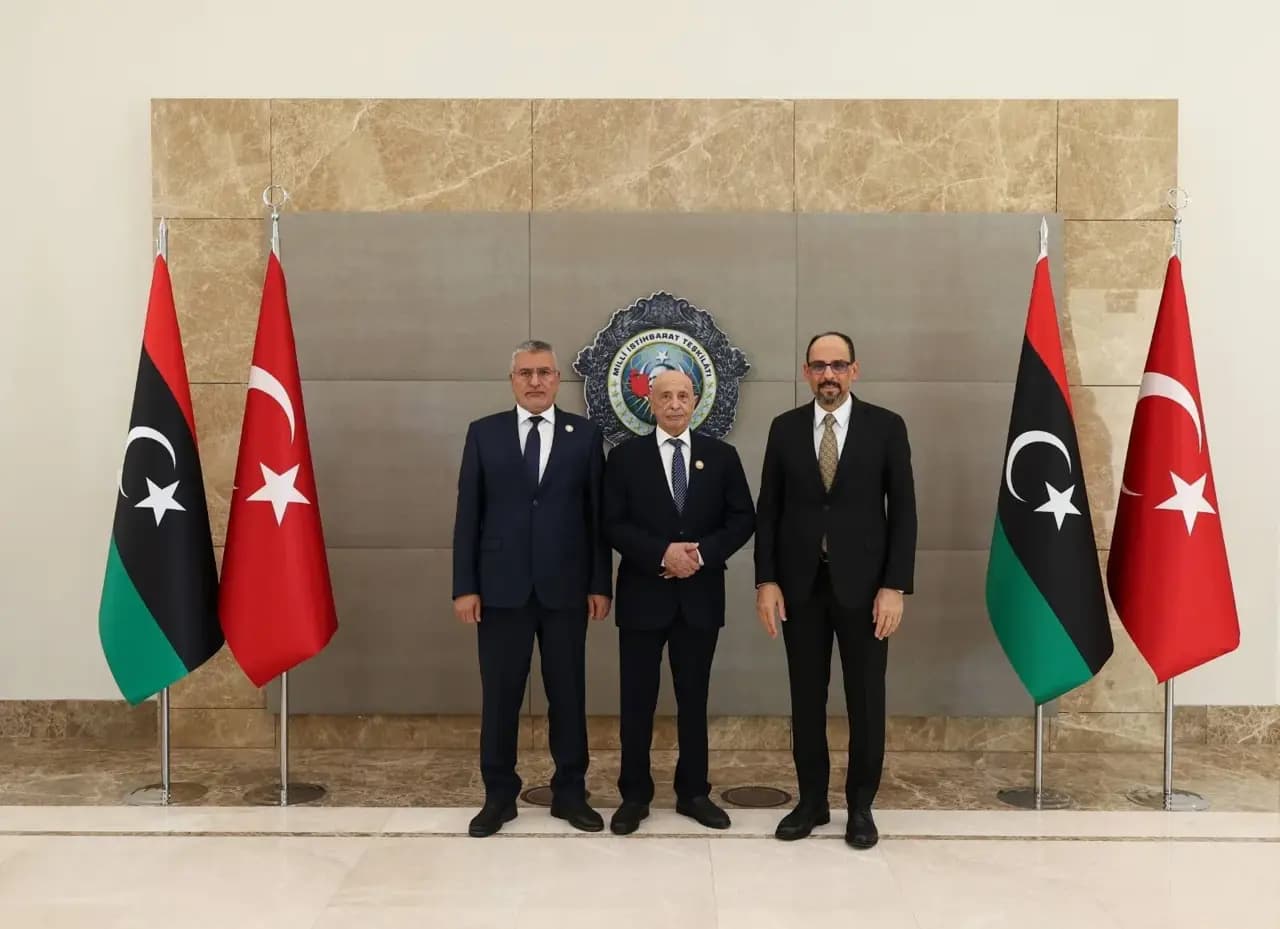 Ankara'da kritik Libya zirvesi! MİT Başkanı İbrahim Kalın, iki başkanla bir araya geldi