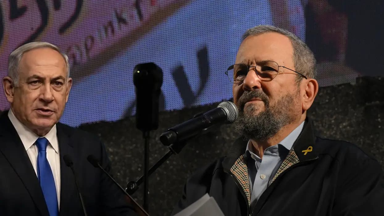 Eli kanlı katil Netanyahu tutuştu! Eski İsrail Başbakanı Barak: Netanyahu'yu hiçbir şey durduramayacak