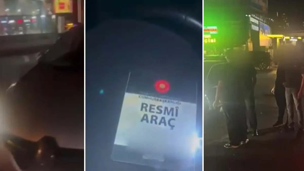 Cumhurbaşkanlığına ait çakarlı araç kazası: Şoför kim?