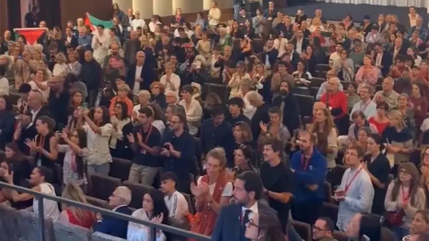 İsrail'in Gazze'deki sivil katliamını belgeleyen "NAZA" Venedik Film Festivali'nde alkış rekoru kırdı
