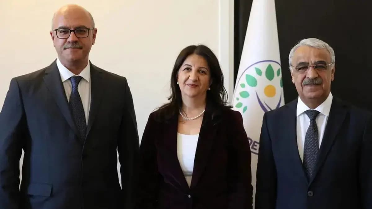 DEM Parti heyeti Öcalan ile görüşüp döndü: Açıklama daha sonra yapılacak