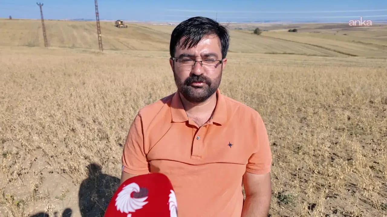 Yozgat’ta nohut hasadına başlayan üreteciler dert yandı: 'Borcumu ödemek için traktörümü sattım'