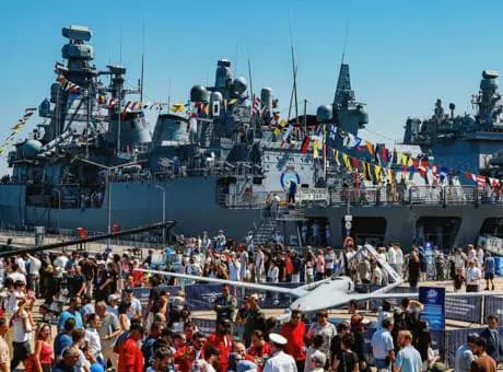 TEKNOFEST Mavi Vatan devam ediyor! Milli teknolojilerden denizde gövde gösterisi