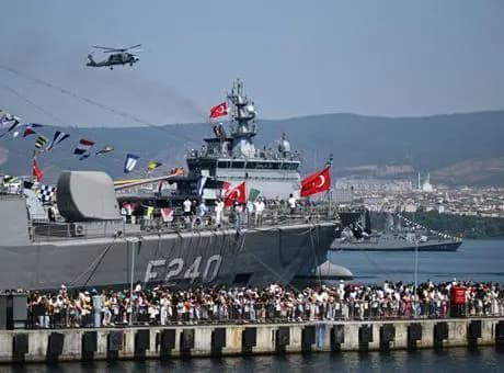 Milli Savunma Bakanlığından 'TEKNOFEST Mavi Vatan' paylaşımı