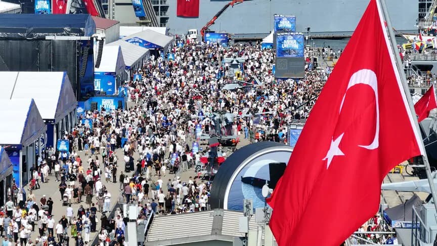 TEKNOFEST Mavi Vatan kapanış töreniyle sona erdi