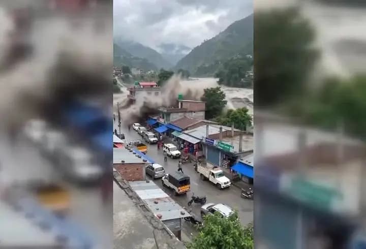 Nepal'deki felaket böyle görüntülendi