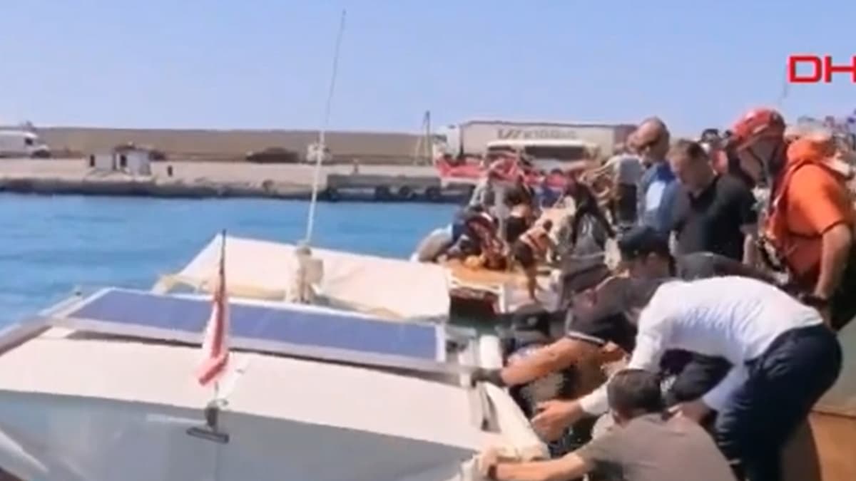 Batan gemi için Türkiye'den destek gönderildi