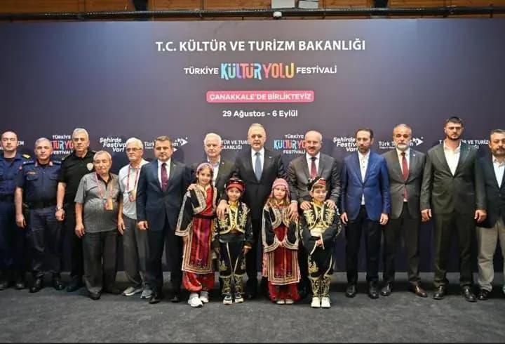 ÇANAKKALE BEŞİNCİ KEZ KÜLTÜR YOLU FESTİVALİ İLE BULUŞTU