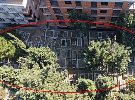 İstanbul'da mezarlık manzaralı sıfır daireler! 'Burada oturmak yürek ister'