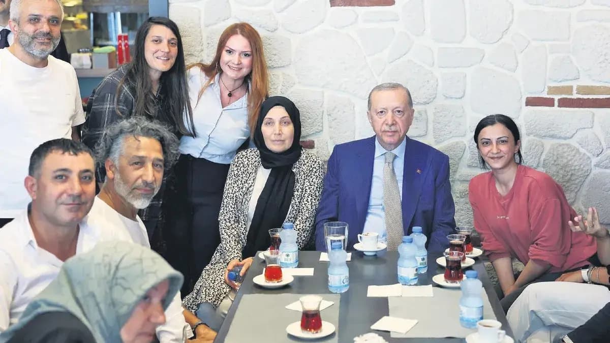 Başkan Erdoğan’dan esnaf ziyareti