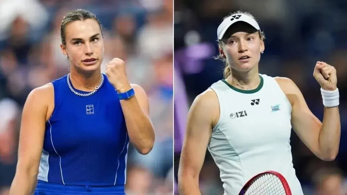 ABD Açık'ta tek kadınlarda Sabalenka-Rybakina finali!