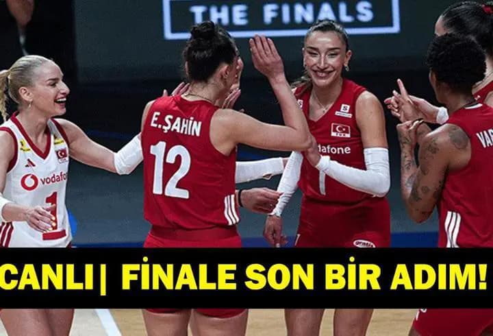 FİLENİN SULTANLARI YARI FİNAL MAÇI CANLLI İZLE: Türkiye Sırbistan Voleybol Maçı TRT 1 Canlı ve Şifresiz İzle! Finale Son Bir Adım!