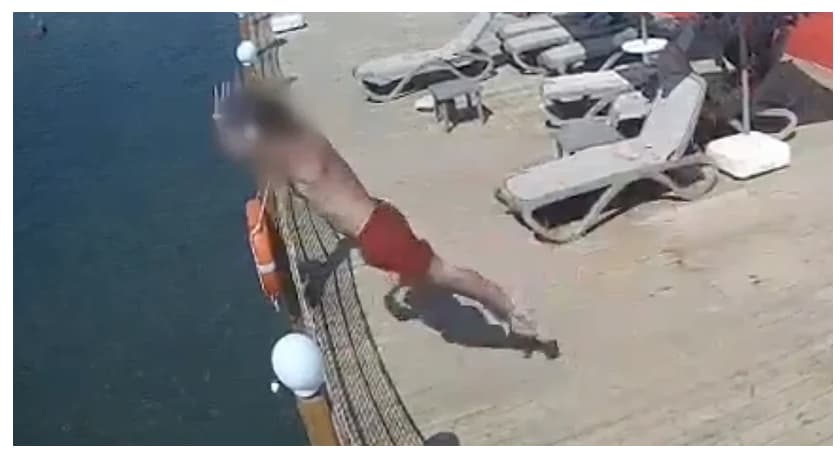 Ölüme balıklama atladı