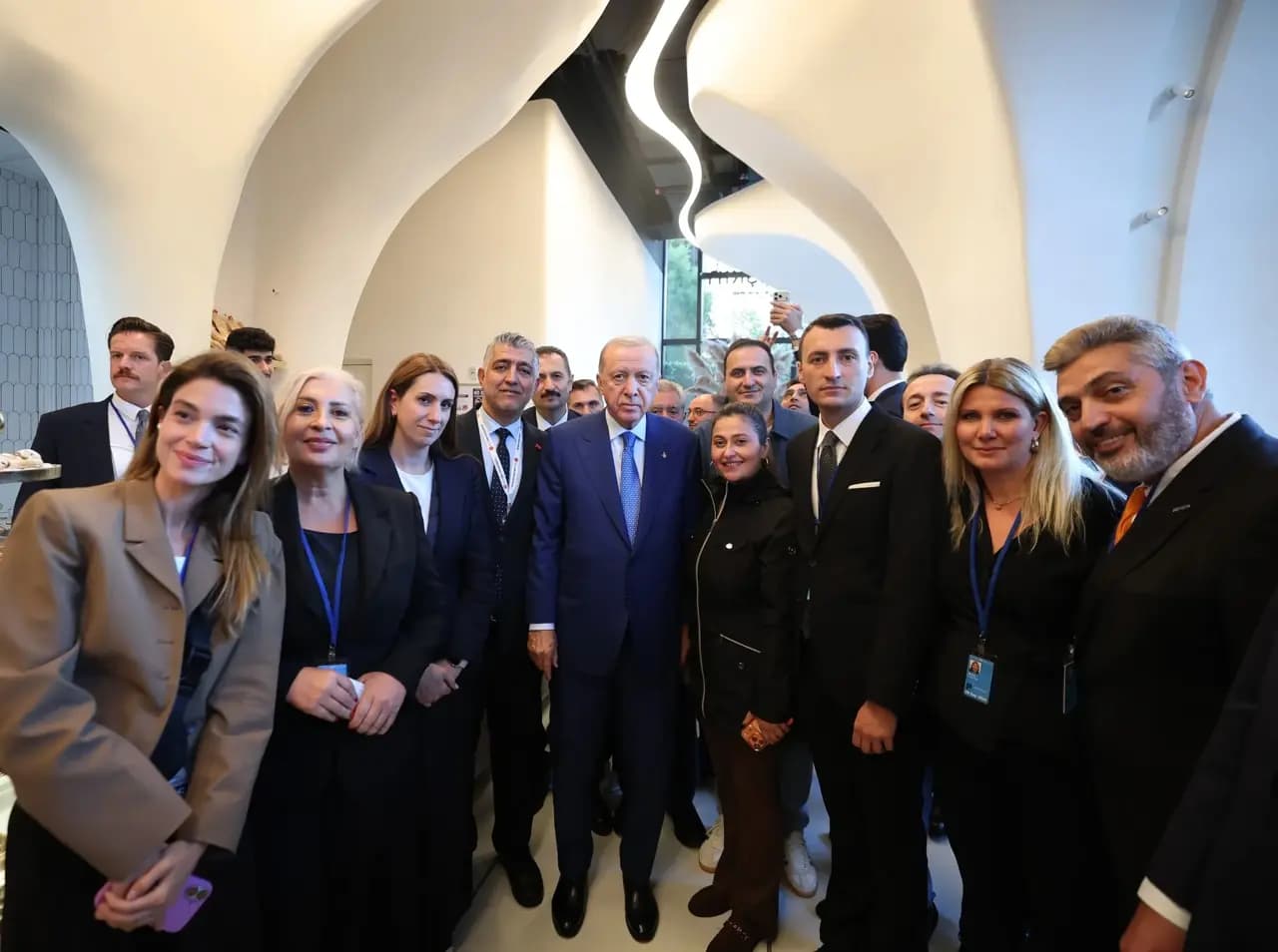 Başkan Erdoğan'a New York'ta sevgi seli! Pastanede vatandaşlarla bir araya geldi