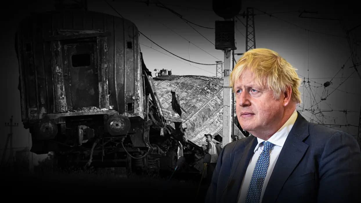 Putin'in füzesi dakikalarla ıskaladı: Eski Başbakan Boris Johnson ölümden kıl payı kurtuldu