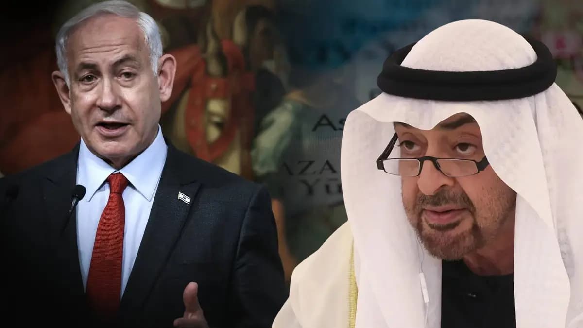 Al Nahyan iddiası İsrail'i karıştırdı! Soykırımcı Netanyahu'nun başı fena dertte