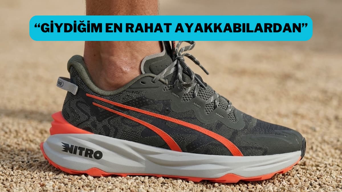 Bütün gün ayağınızda yokmuş gibi hissettiren PUMA ayakkabı indirimde