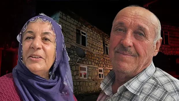 Yanan evde ölü bulunan çiftin vücutlarında kurşun izleri tespit edildi
