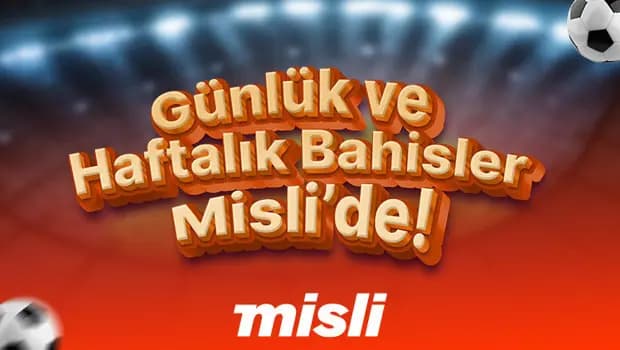 Süper Lig’de 13+ gol istatistiği bir adım önde! İşte Misli’den Günlük Bahis İstatistikleri