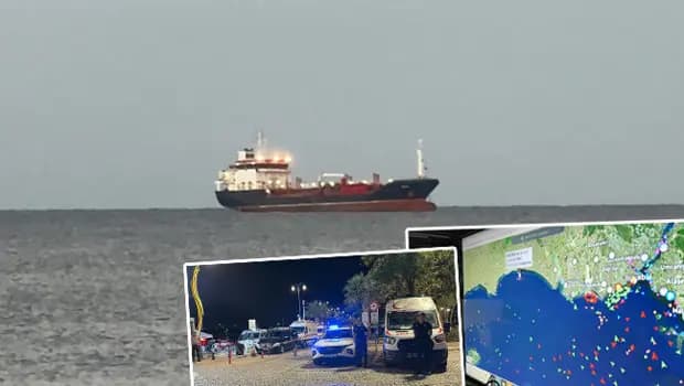 Silivri açıklarında iki gemi çarpıştı | Arama kurtarma çalışmaları sürüyor